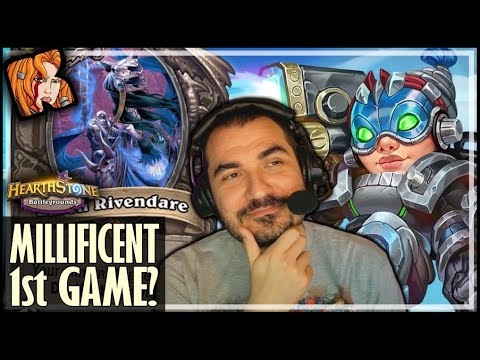 MY FIRST MILLIFICENT GAME?? - Hearthstone Battlegrounds