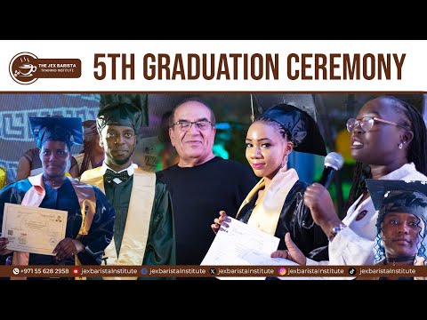 JEX Barista Training Institute | 5th Graduation Ceremony Highlights