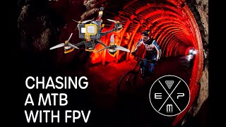 Chasing A MTB with an FPV Drone - iFlight Cidora 6s Go Pro Hero 6. With Reelsteady