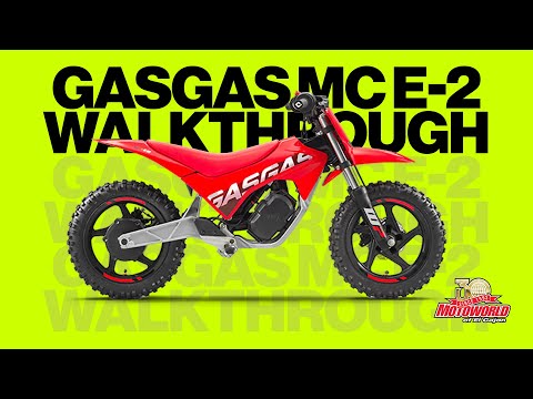 2024 GasGas MC-E 2 Walkaround: The Ultimate Electric Dirt Bike for Young Riders!