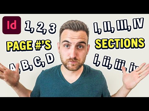 How to Add Page Numbers & Sections in InDesign (Tutorial)