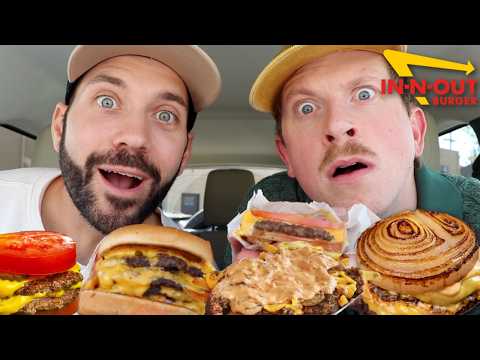 EATING ONLY SECRET MENU ITEMS AT IN-N-OUT! (With Matt King)