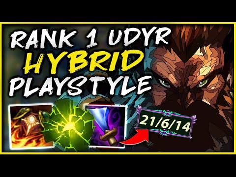 *INSANELY EFFECTIVE* THIS HYBRID PLAYSTYLE MAKES UDYR BROKEN - League of Legends