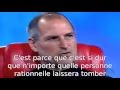 Comment réussir selon Steve Jobs - 1 minute