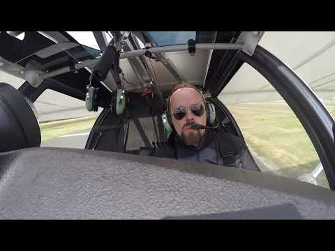 Flug mit der C42 von Fehrbellin nach Porta Westfalica und zurück im Ultraleichtflugzeug