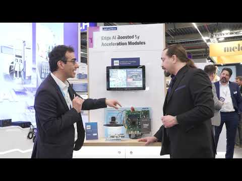 Ken Briodagh Interviews Antonios Tsetsos with Advantech at embedded world 2025