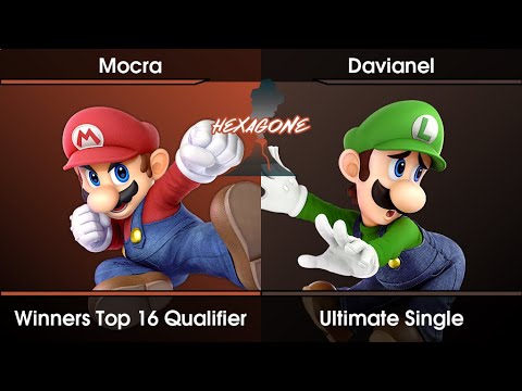 Hexagone #3 Winners Top 16 Qualifier - Mocra (Mario) Vs. Davianel (Luigi) SSBU Ultimate Tournament