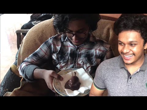 CHOCOLATE COVERED RAW EGG PRANK/ වොකලට් කවර් කරපු බිත්තරයක්😆