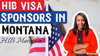 MONTANA SCHOOLS THAT SPONSOR H1B VISA!! H1B MARATHON 2025!!