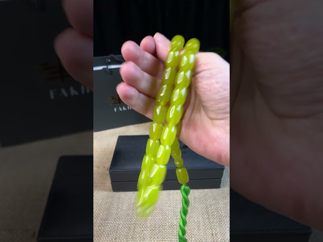 سبحة مسكي أخضر عشبي فاتح – كركوشة