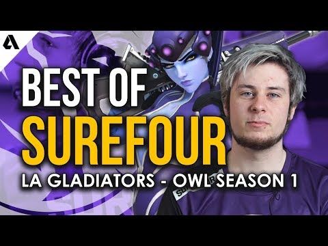 Best Plays of LA Gladiators Surefour | Overwatch League Season 1