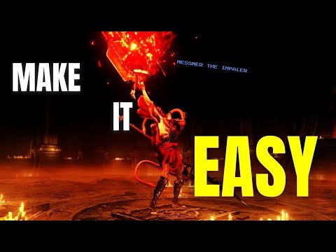 how to make the MESSMER THE IMPALER fight easier ( with a summon )