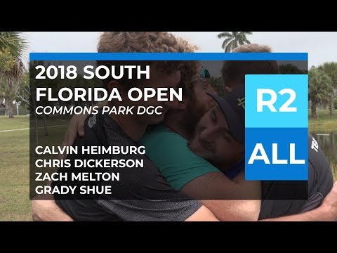 2018 South Florida Open • MPO • R2 • Chris Dickerson • Calvin Heimburg • Zach Melton • Grady Shue