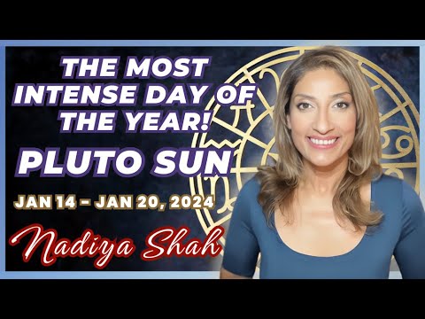 THE MOST INTENSE DAY OF THE YEAR PLUTO SUN  Jan 14-20 2024 Astrology Horoscope