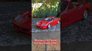 Kovový Model Bburago 1:18 - Ferrari 550 Maranello (1996)