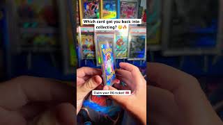 Which card got you back into collecting? #pokemon #pokemoncards #pokemontcg #viral