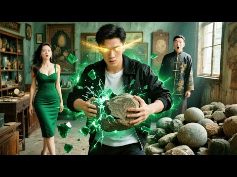 El guardaespaldas despertó su ojo divino: una piedra tenía jade millonario.¡La bella CEO se asombró!