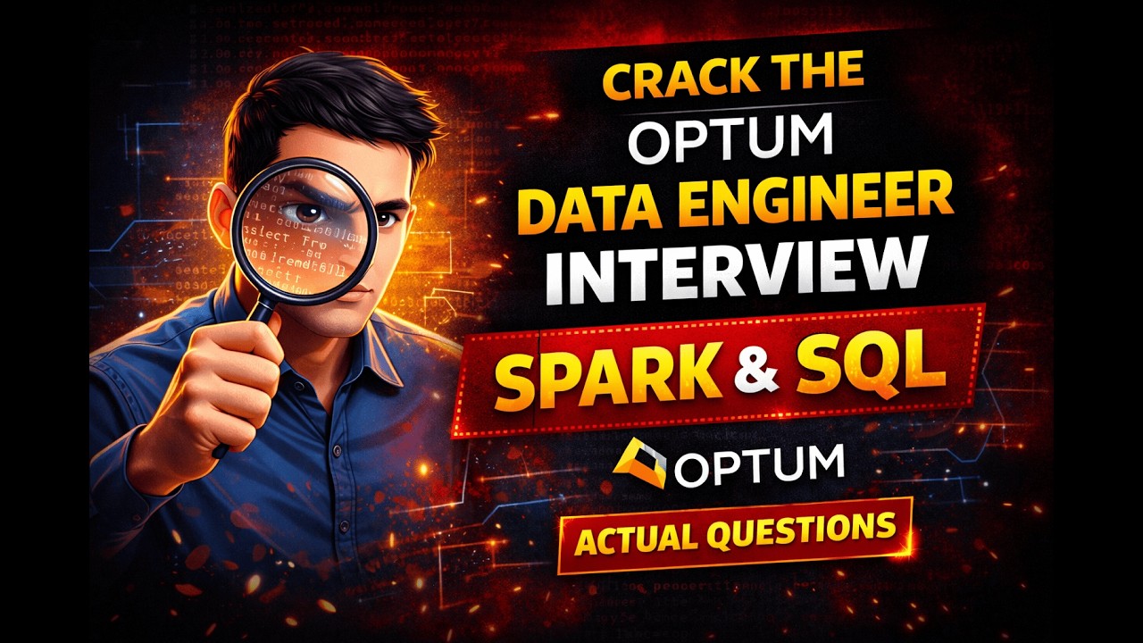 Real Optum Data Engineer Interview | Spark & SQL Questions They Actually Asked