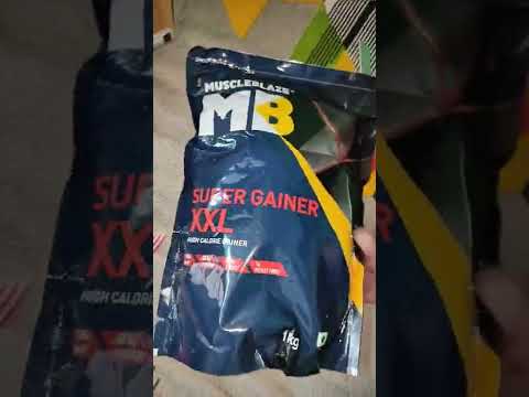 muscle blaze weight gainer xxl 1 kg