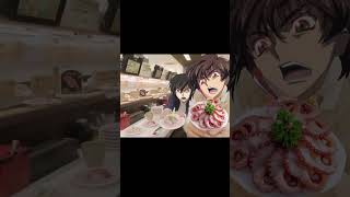 異国の料理に戦慄するシュナイゼル・エル・ブリタニア