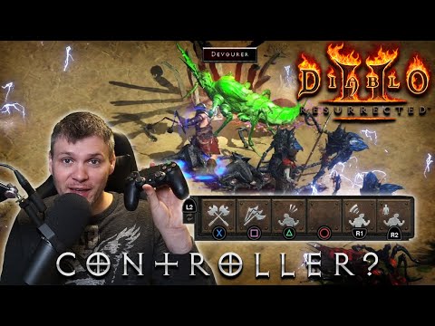 Diablo 2 Resurrected - How does it play on a controller?  Better than I would have thought...