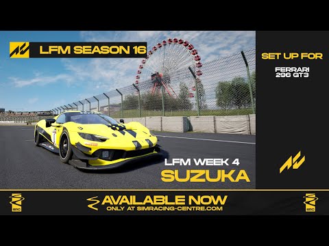 ACC | Ferrari 296 GT3 | 1:57.997 at Suzuka | LFM S16 W4