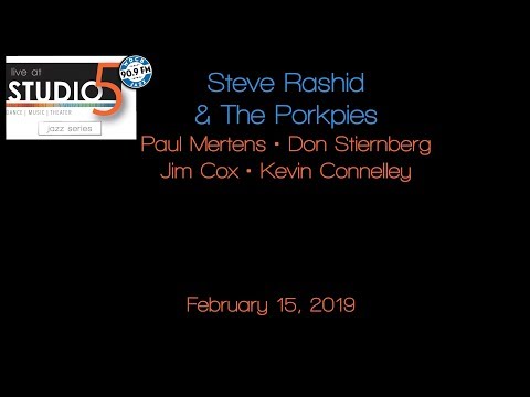 Live at Studio5: Steve Rashid and the Porkpies 02-15-19