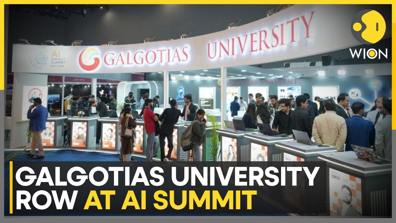 AI Summit Row: Galgotias University Faces Heat Over Claims Of Passing Chinese Tech As Own | WION