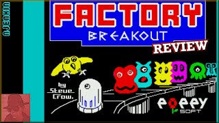 Factory Breakout - on the ZX Spectrum 48K !! with Commentary