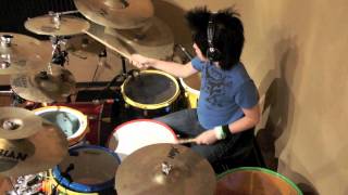 Bat Country Avenged Sevenfold Drum Cover by 12 year old Austin RIOS