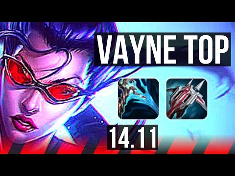 VAYNE vs VARUS (TOP) | Legendary, 700+ games, 10/3/6 | EUW Master | 14.11