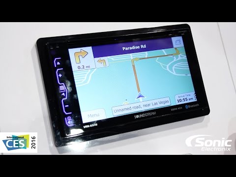 Soundstream AptiX VRN-65HB GPS Car Audio Receiver with MirrorLink | CES 2016