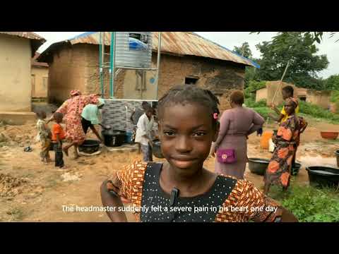 Bashir lived with his mother in the village.