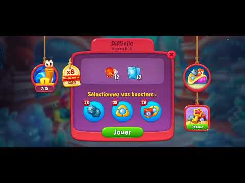 fishdom level 1101 to 1120 / niveau 1101 au 1120