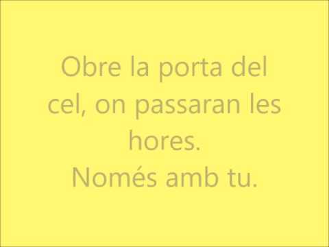 Només amb tu - ANIMAL (lletra)