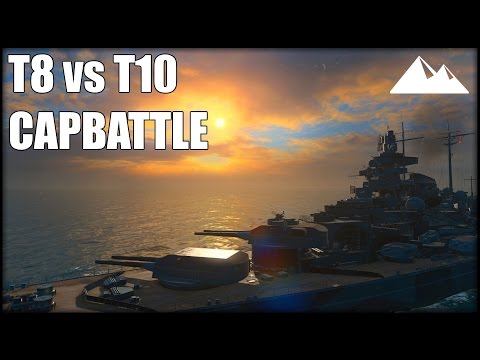 Schlachtschiff Cap Tour - World of Warships | [Division] [Ger] [60fps]