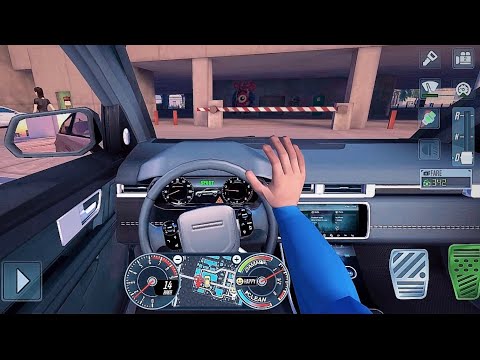 TAXI SIM 2020 GAS STATION 4X4 CAR DRIVER GAME 👮🏻‍♀️🚖 - #75 | CAR GAMES 3D ANDROID IOS GAMEPLAY |