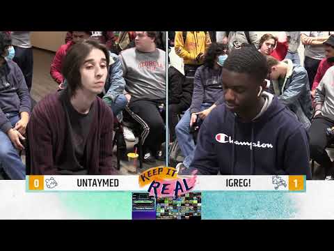 Untaymed (Roy) vs iGreg! (Robin) - Keep it REAL: Collegiate Pools