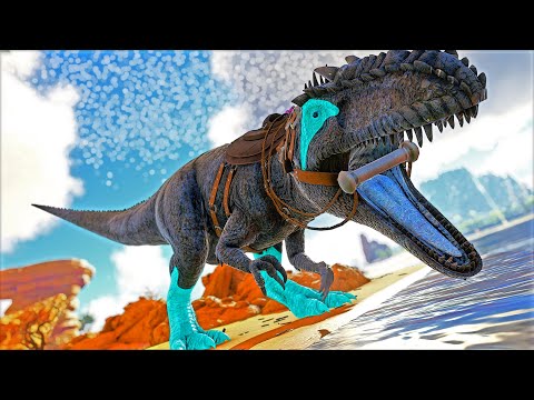 I FINALLY tamed a GLACIAL GIGA!! | Ark Modded Madness! [Ep17]