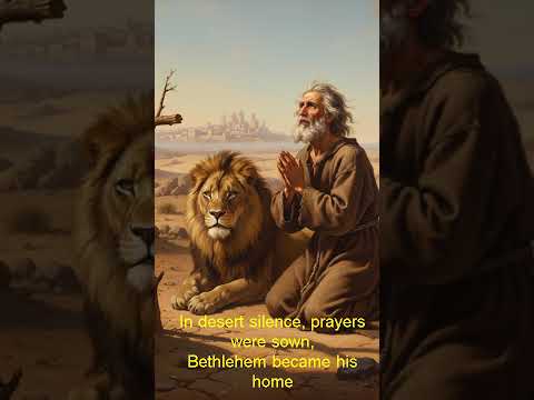 “Wisdom of Saint Jerome ✍️ Poetic Meditation (Narrated Tribute)”  #christiansaint