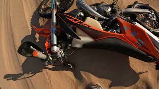 buttercup sand dune crash GX010082
