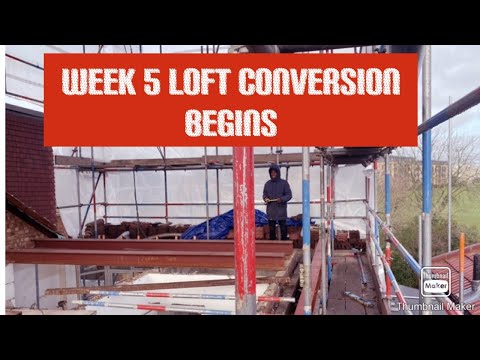 WEEK 5 - LOFT CONVERSION BEGINS