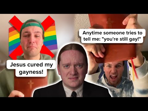 This Christian TikToker is DEFINITELY Not Gay Anymore