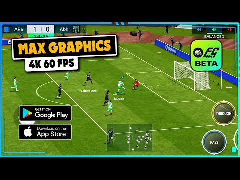 FC Mobile Beta 2026 match action screenshot