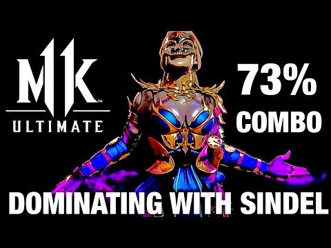 MK11 - How To DOMINATE With SINDEL ? - Mortal Kombat 11 Online Ranked - 73% Sindel Combo Gameplay !