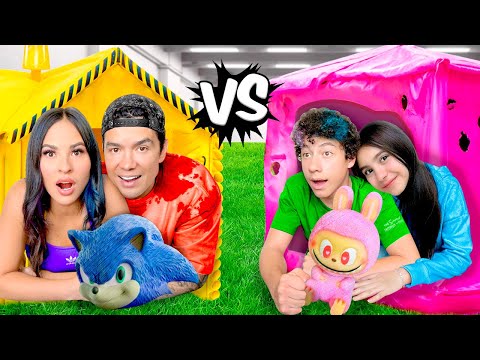 THE BEST COLOR BUNKER GIRLS VS BOYS WINS!!