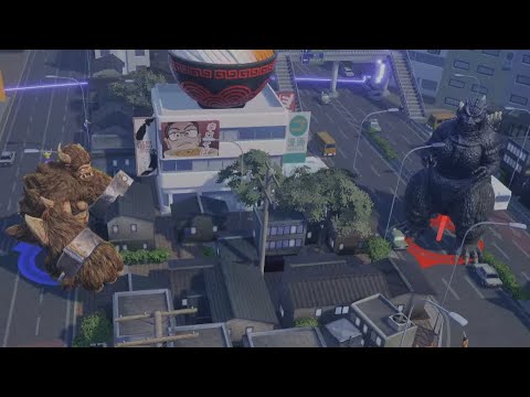 GigaBash | Godzilla vs King Kong (Gorogong skin) 4K Gameplay