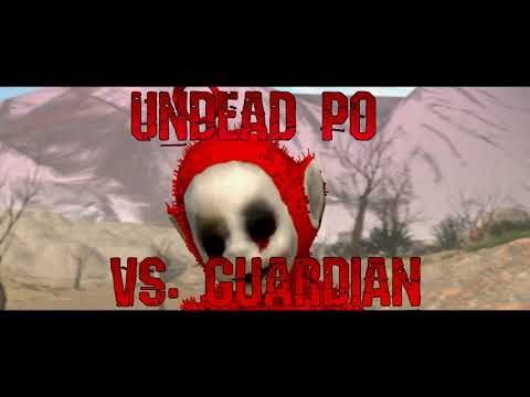 Po vs el guardian XDDDD😅 po : :V