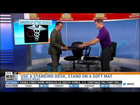 Dr. Brian Paris on NewsChannel 8: The Dangers of Sitting too Much
