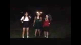 High School girls sing and dance to The Turkey Song by Dickie Stickhead